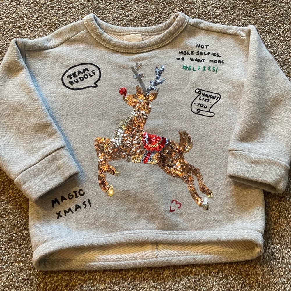 Zara sweatshirt, kids size 4